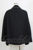画像3: Moi-meme-Moitie / パイピングケープジャケット 9号 ブラック H-26-02-10-029-MO-JA-KB-ZH (3)