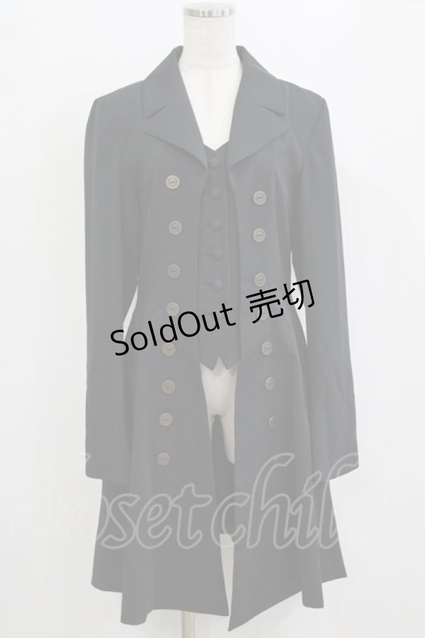 画像1: ATELIER BOZ / ローランドジャケット  ブラック H-26-02-10-030-EL-CO-KB-ZH (1)