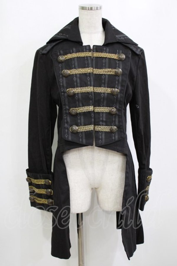 画像1: STEAM / ナポレオンジャケット  ブラック H-26-02-10-031-HN-JA-KB-ZH (1)