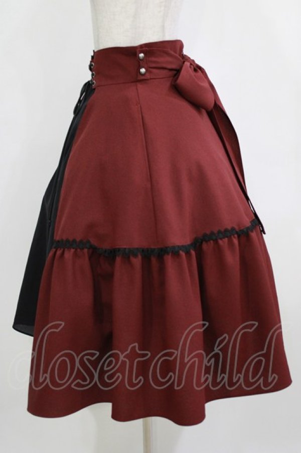 画像2: MIHO MATSUDA / スカート・ナデル M レッド H-26-02-10-004-GO-PA-KB-ZH (2)