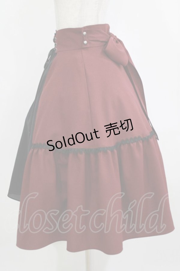 画像2: MIHO MATSUDA / スカート・ナデル M レッド H-26-02-10-004-GO-PA-KB-ZH (2)