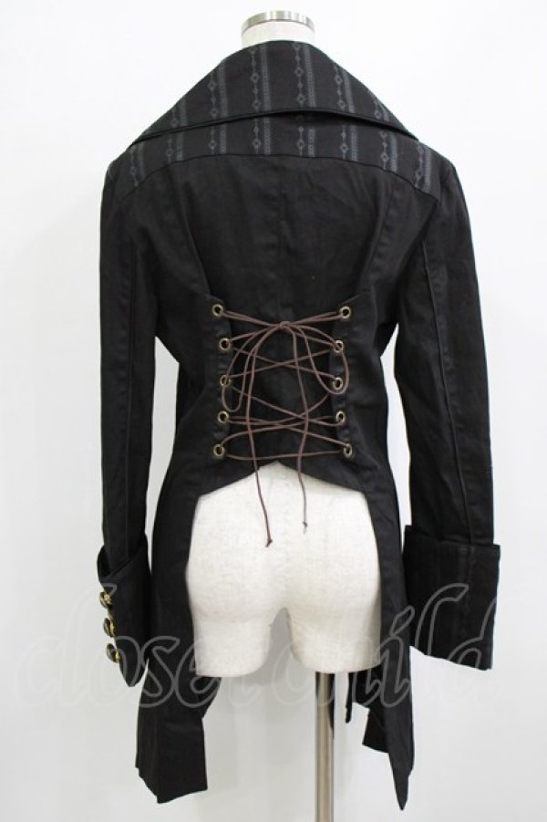 画像3: STEAM / ナポレオンジャケット  ブラック H-26-02-10-031-HN-JA-KB-ZH (3)