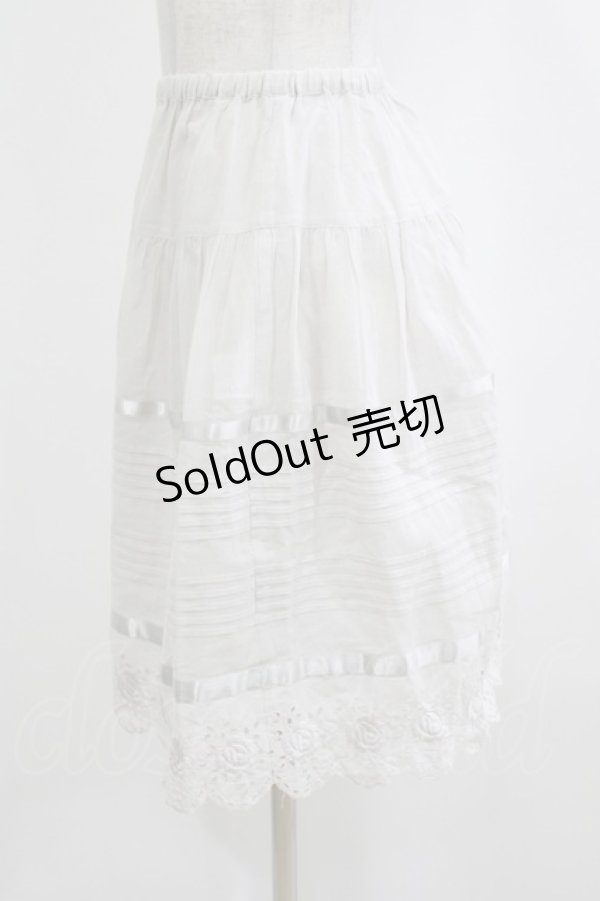 画像2: Emily Temple cute / ローズレースペチコート  グレー H-26-02-10-045-ET-SK-KB-ZH (2)
