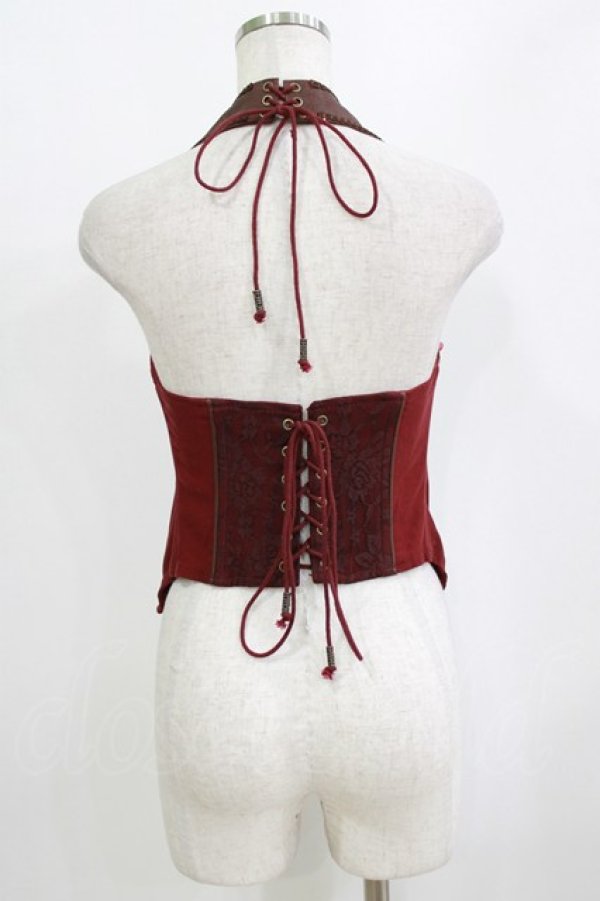 画像3: Ozz oneste / ナポレオン風ホルタービスチェ  ボルドー H-26-02-10-046-OO-TO-KB-ZH (3)