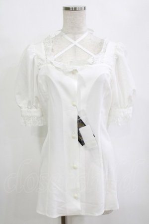 画像: MIHO MATSUDA / ブラウス・デイジ M ホワイト H-26-02-10-054-GO-BL-KB-ZH