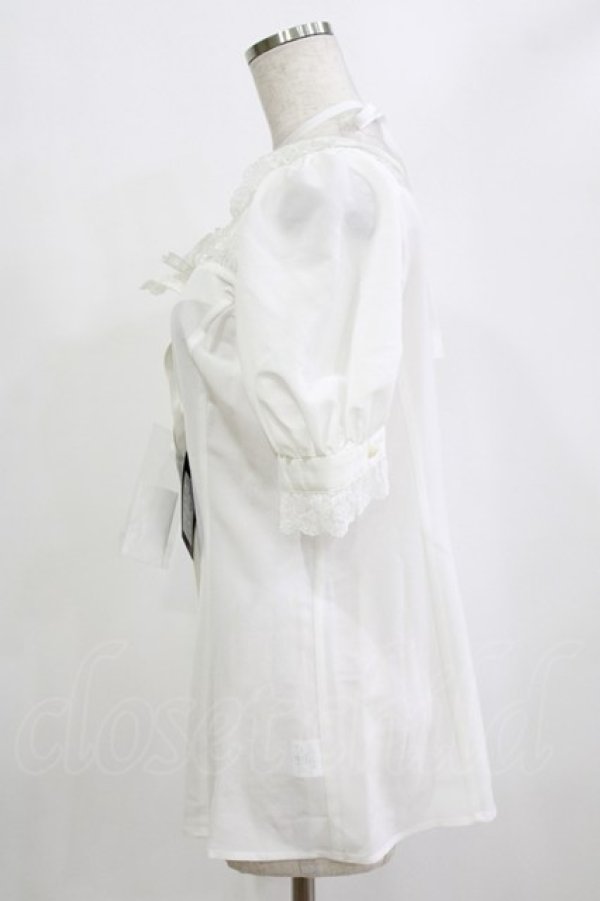 画像2: MIHO MATSUDA / ブラウス・デイジ M ホワイト H-26-02-10-054-GO-BL-KB-ZH (2)