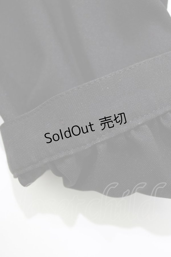 画像4: MIHO MATSUDA / レースアップブラウス  ブラック H-26-02-10-056-GO-BL-KB-ZH (4)