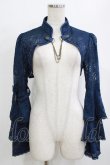 画像1: OZZ ANGELO / レースショートボレロ  ネイビー H-26-02-10-058-OO-TO-KB-ZH (1)