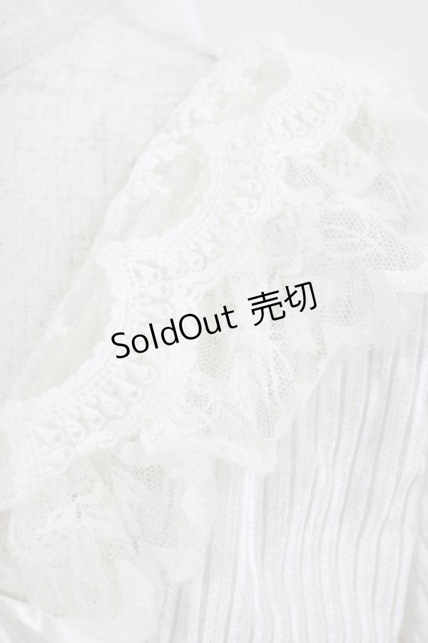 画像4: MR corset / レースリボンボレロ  オフホワイト H-26-02-10-059-PU-TO-KB-ZH (4)