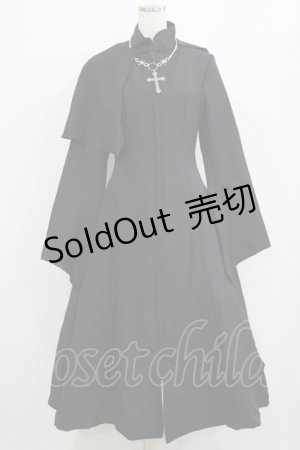 画像: ATELIER BOZ / エンリコワンピース  黒×黒 H-26-02-10-008-EL-OP-KB-ZH