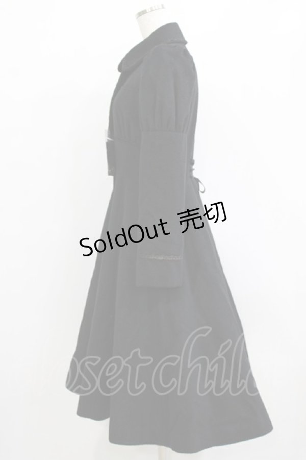 画像2: MIHO MATSUDA / ウールコート・ユリズ S ブラック H-26-02-10-010-GO-CO-KB-ZH (2)