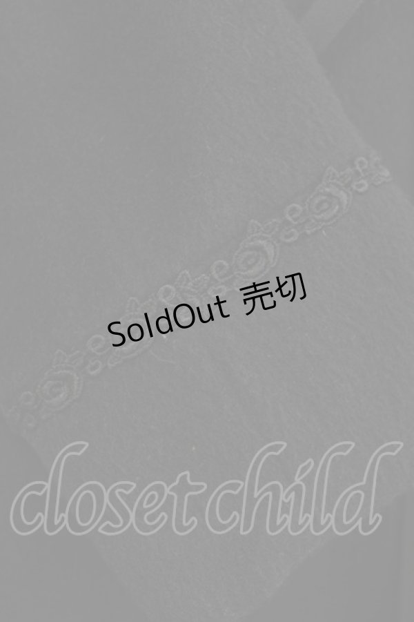 画像4: MIHO MATSUDA / ウールコート・ユリズ S ブラック H-26-02-10-010-GO-CO-KB-ZH (4)