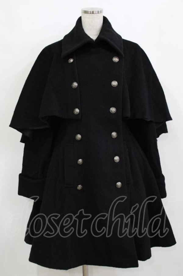 画像1: ATELIER BOZ / アルバートロングコート  ブラック H-26-02-10-014-EL-CO-KB-ZH (1)