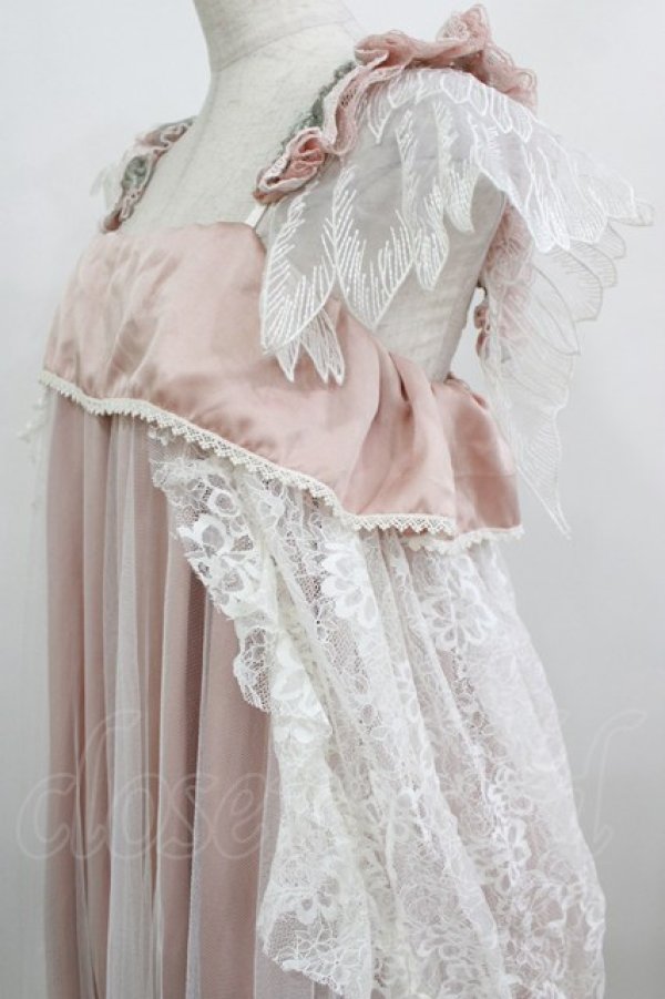 画像5: MR corset / WING LACE DRESS  ピンク H-26-02-10-019-PU-OP-KB-ZH (5)