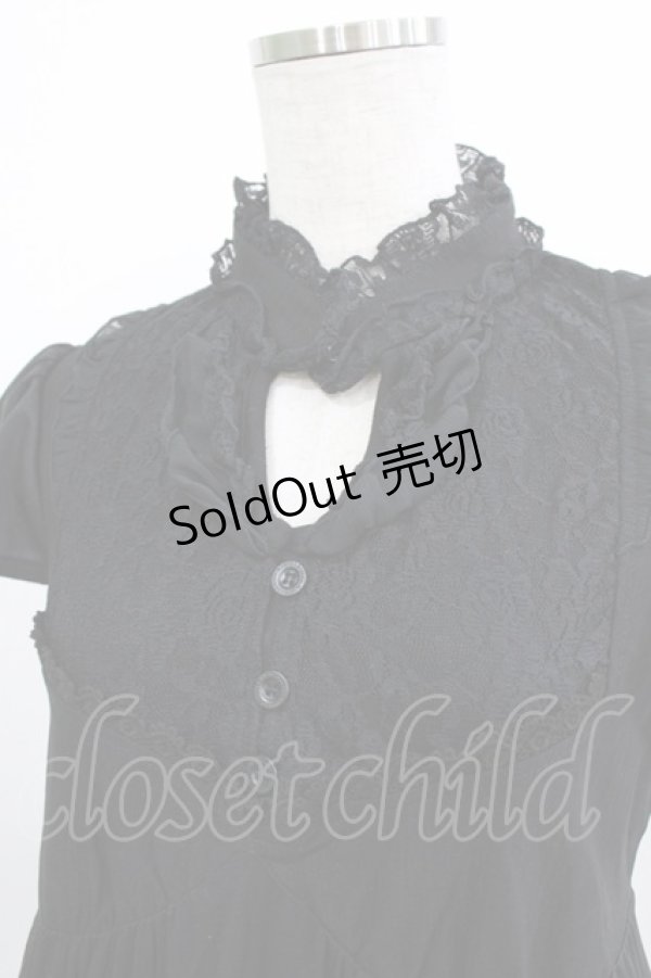 画像6: h.NAOTO / 暁美ほむらワンピース  ブラック H-26-02-10-020-HN-OP-KB-ZH (6)