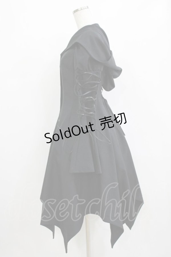 画像2: ATELIER BOZ / カトレアワンピース  ブラック H-26-02-10-021-EL-OP-KB-ZH (2)