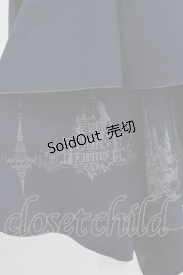 画像5: OZZ ANGELO / イレギュラーオーバーワンピース  ネイビー×ブラウン H-26-02-10-022-OO-OP-KB-ZH (5)