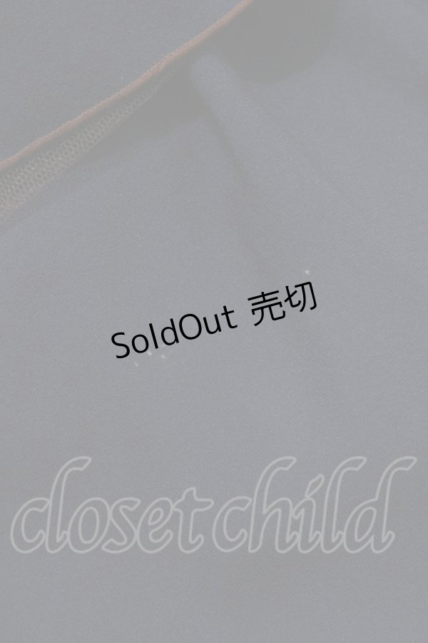 画像6: OZZ ANGELO / イレギュラーオーバーワンピース  ネイビー×ブラウン H-26-02-10-022-OO-OP-KB-ZH (6)