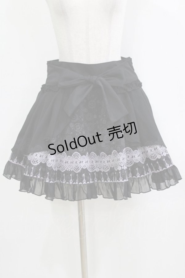 画像1: h.NAOTO / 鹿目まどかスカート  ブラック H-26-02-10-024-HN-SK-KB-ZH (1)