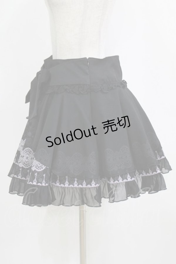 画像2: h.NAOTO / 鹿目まどかスカート  ブラック H-26-02-10-024-HN-SK-KB-ZH (2)