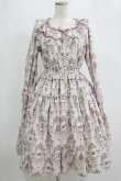 画像1: Melody BasKet / Rose Princessブラウスワンピース M ピンク H-26-02-11-001-LO-OP-KB-ZH (1)