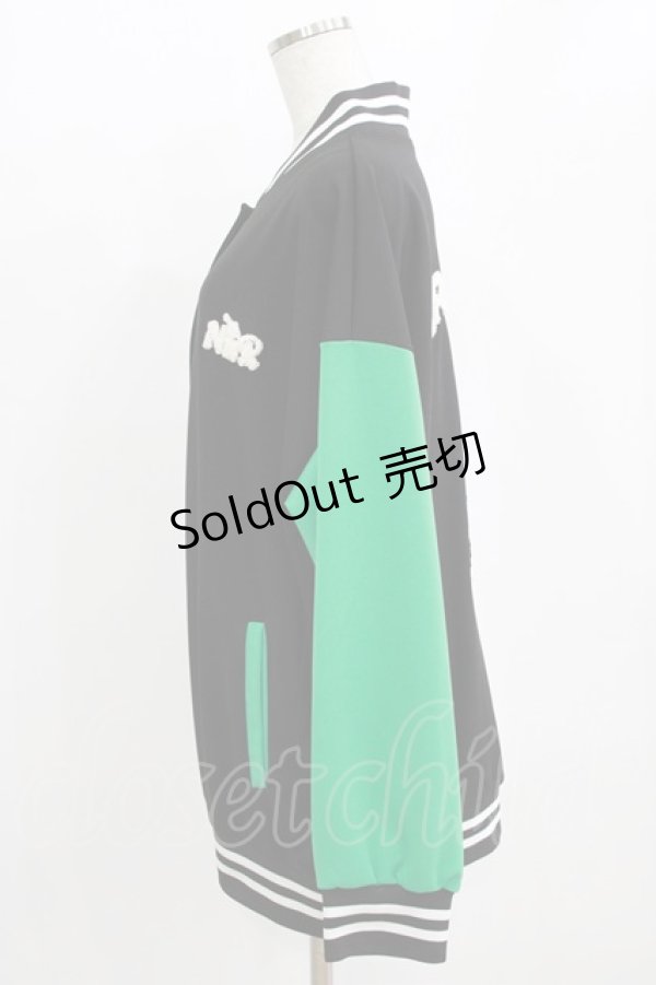 画像2: NieR Clothing / LIGHT BLOUSON JACKET F 黒 H-26-02-11-025-PU-JA-AK-ZH (2)