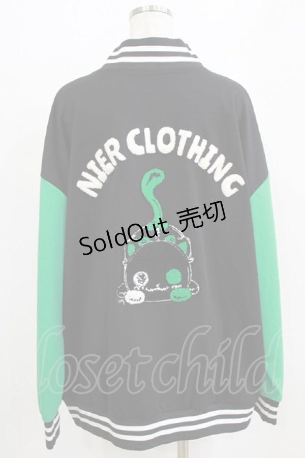 画像3: NieR Clothing / LIGHT BLOUSON JACKET F 黒 H-26-02-11-025-PU-JA-AK-ZH (3)