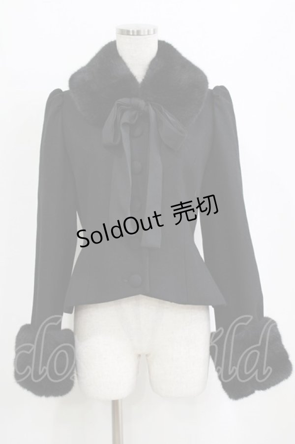 画像1: Sheglit / Janeショートコート M 黒 H-26-02-11-026-EL-CO-AK-ZH (1)