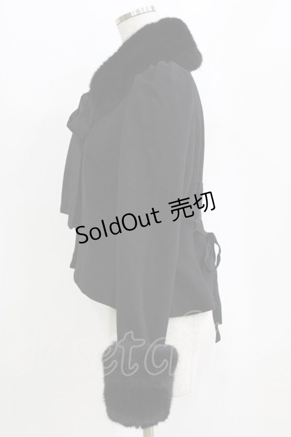 画像2: Sheglit / Janeショートコート M 黒 H-26-02-11-026-EL-CO-AK-ZH (2)