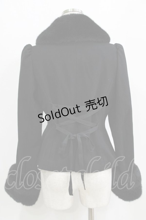 画像3: Sheglit / Janeショートコート M 黒 H-26-02-11-026-EL-CO-AK-ZH (3)