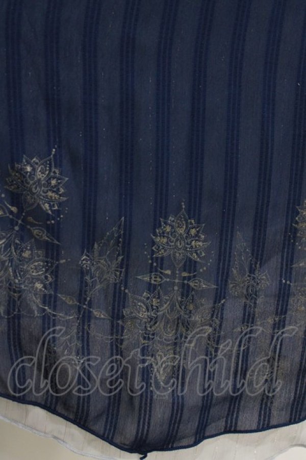 画像5: Ozz oneste / 青薔薇マント付ジャケット  ネイビー H-26-02-11-029-OO-JA-KB-ZH (5)