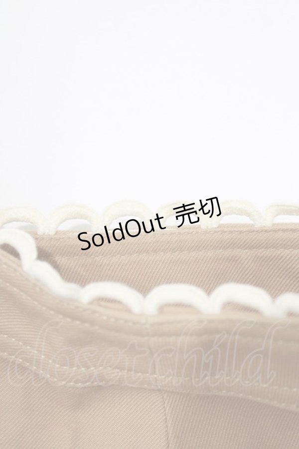 画像4: Emily Temple cute / ダブルボタンプリーツスカート  ブラウン H-26-02-11-031-ET-SK-AK-ZH (4)