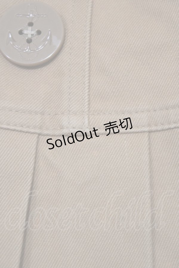 画像5: Emily Temple cute / ダブルボタンプリーツスカート  ブラウン H-26-02-11-031-ET-SK-AK-ZH (5)