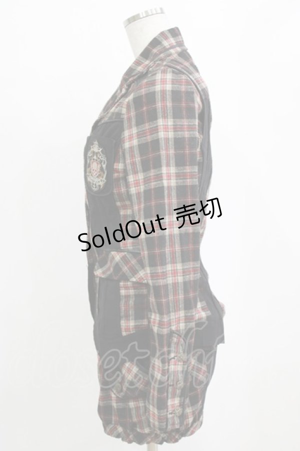 画像2: Ozz Croce / チェックSET  黒 H-26-02-11-035-OO-OP-AK-ZH (2)