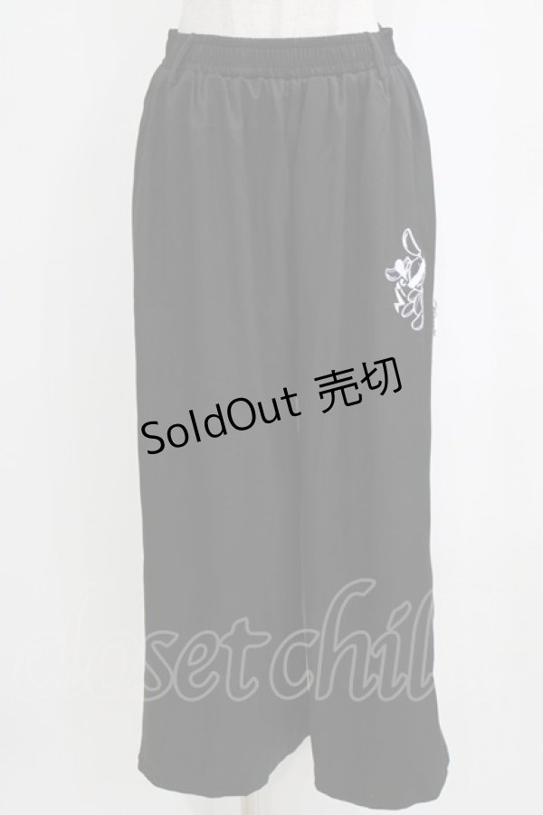 画像1: NieR Clothing / 2WAY SIDE ZIP WIDE PANTS F 黒 H-26-02-11-036-PU-PA-AK-ZH (1)