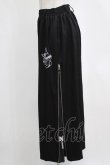 画像2: NieR Clothing / 2WAY SIDE ZIP WIDE PANTS F 黒 H-26-02-11-036-PU-PA-AK-ZH (2)
