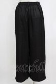 画像3: NieR Clothing / 2WAY SIDE ZIP WIDE PANTS F 黒 H-26-02-11-036-PU-PA-AK-ZH (3)