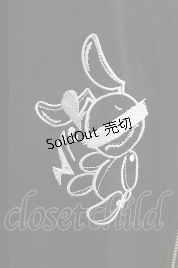 画像4: NieR Clothing / 2WAY SIDE ZIP WIDE PANTS F 黒 H-26-02-11-036-PU-PA-AK-ZH (4)