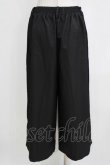 画像3: NieR Clothing / 2WAY SIDE ZIP WIDE PANTS F 黒 H-26-02-11-037-PU-PA-AK-ZH (3)