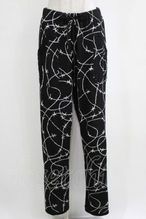 画像: MILKBOY / WIREニットパンツ  ブラック H-26-02-11-038-MB-PA-KB-ZH