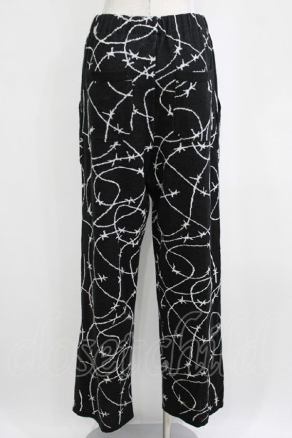 画像3: MILKBOY / WIREニットパンツ  ブラック H-26-02-11-038-MB-PA-KB-ZH (3)