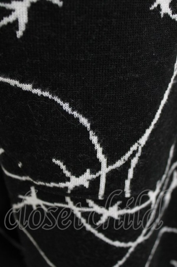 画像4: MILKBOY / WIREニットパンツ  ブラック H-26-02-11-038-MB-PA-KB-ZH (4)