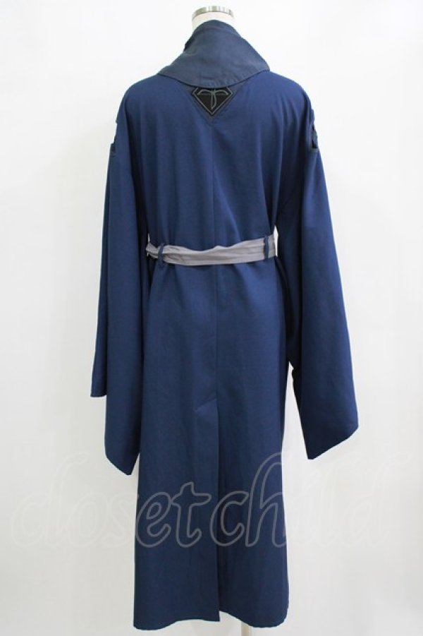 画像3: Ozz conte / カンベエ着物袖カーデ  紺 H-26-02-11-039-OO-JA-AK-ZH (3)