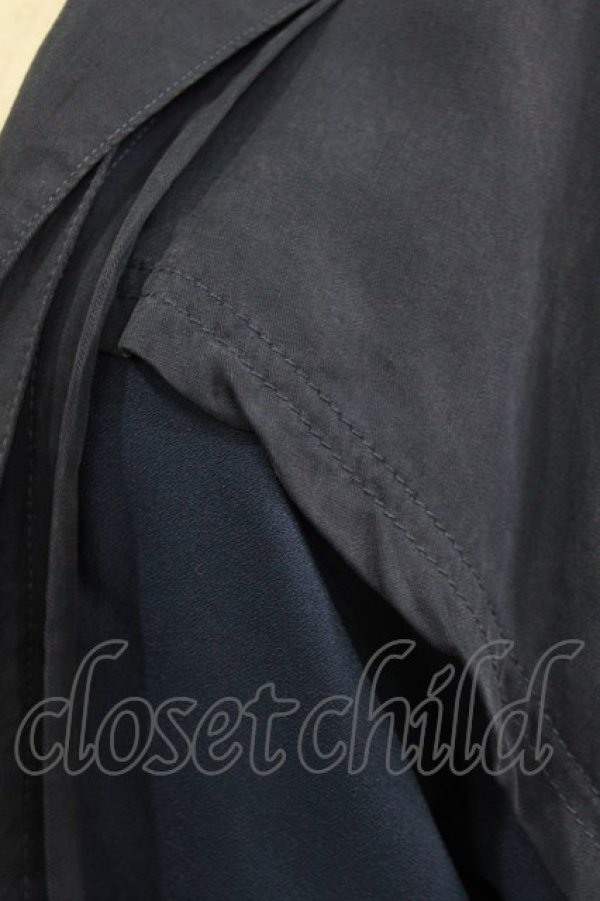 画像5: Ozz conte / カンベエ着物袖カーデ  紺 H-26-02-11-039-OO-JA-AK-ZH (5)