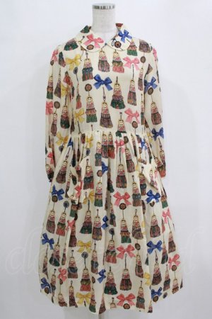 画像: Jane Marple / Little tassel dollsのDayドレス  アイボリー H-26-02-11-005-JM-OP-KB-ZH