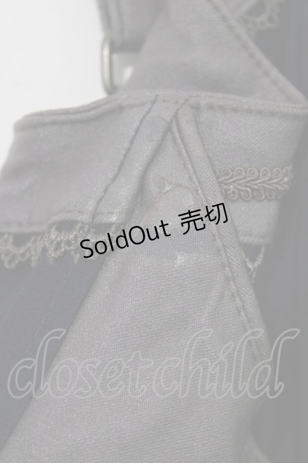 画像7: Ozz oneste / 薔薇刺繍ナポレオン2Wayビスチェ  ネイビー H-26-02-11-042-OO-TO-KB-ZH (7)