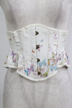 画像: abilletage / バタフライミニコルセット 3 アイボリー H-26-02-11-043-GO-ZA-KB-ZH