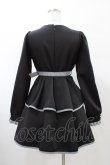 画像2: evelyn / ビッグリボンティアードワンピース F ブラック H-26-02-11-1031-LO-OP-YZ-ZH (2)