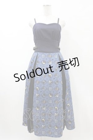 画像: axes femme POETIQUE / ディズニー ヴィランズ/ワンピース M ネイビー H-26-02-11-1032-AX-OP-NS-ZH