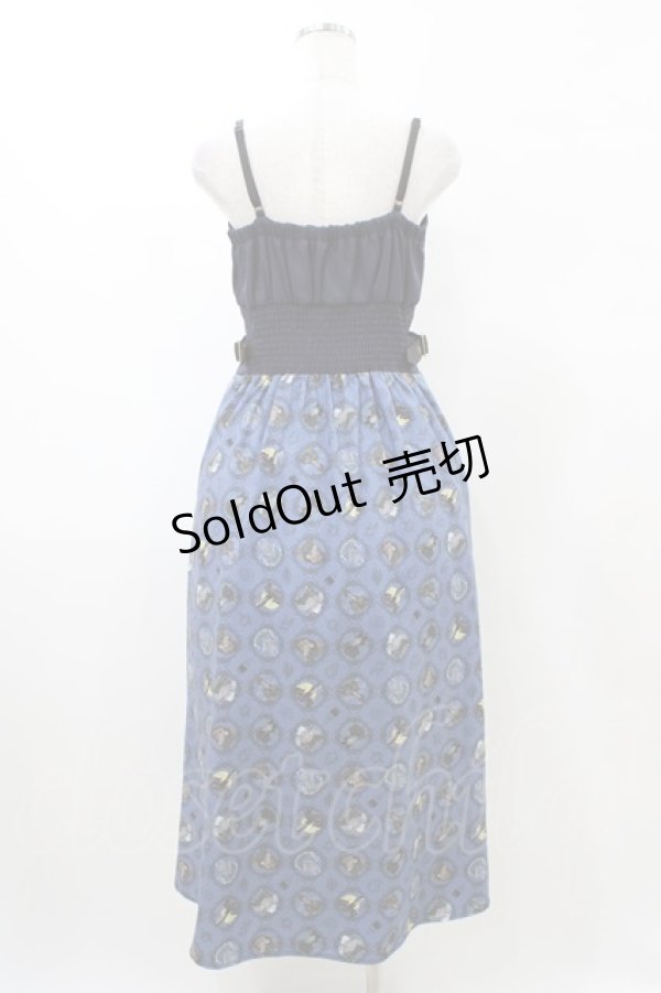 画像2: axes femme POETIQUE / ディズニー ヴィランズ/ワンピース M ネイビー H-26-02-11-1032-AX-OP-NS-ZH (2)